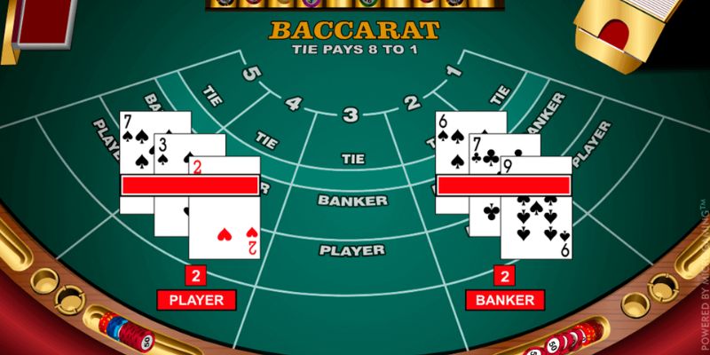 Cách tính điểm game Baccarat